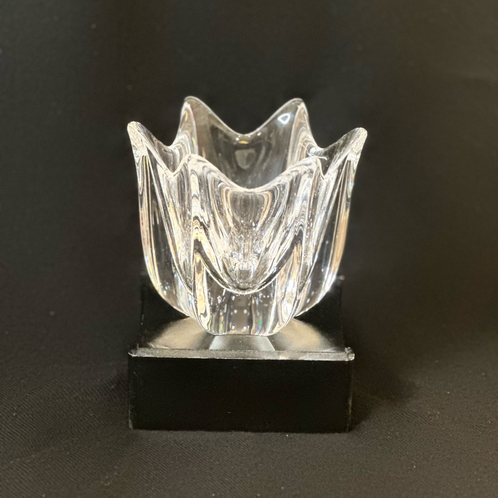 🌟HP🌟VTG 1990s Orrefors of Sweden Belle Bowl  Designed by Jan Johansen Signed